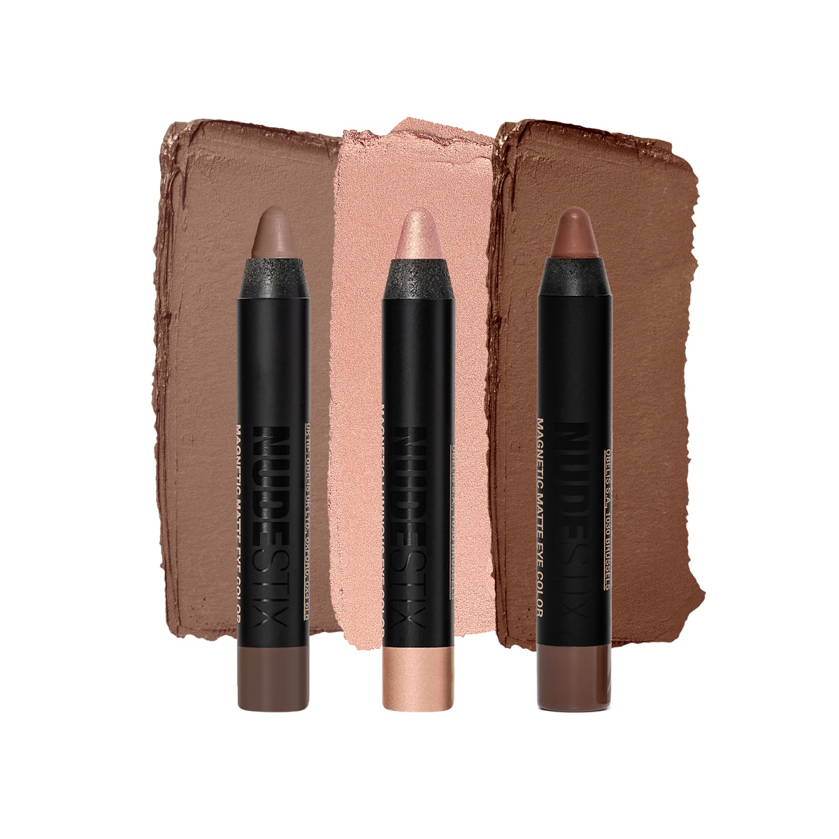 NUDE MATTE EYES 3PC MINI KIT (SET DE BÁLSAMOS MULTI-USOS)